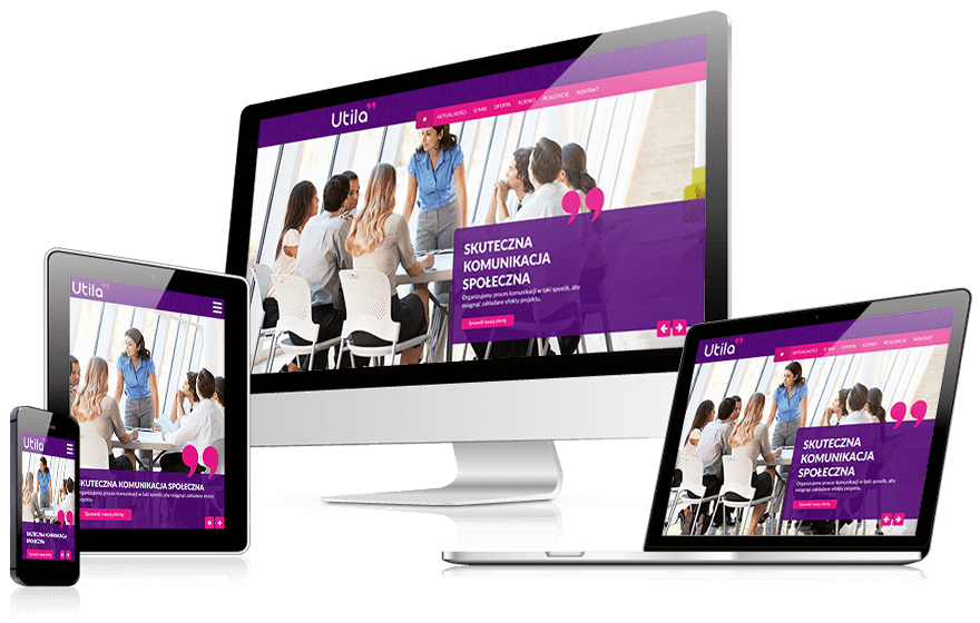 Strona intenrentowa www.utila.pl