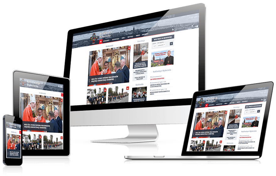 Strona intenrentowa www.archibial.pl