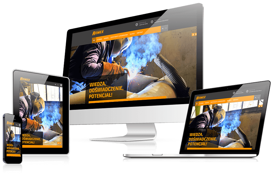 Strona intenrentowa www.remex.bialystok.pl